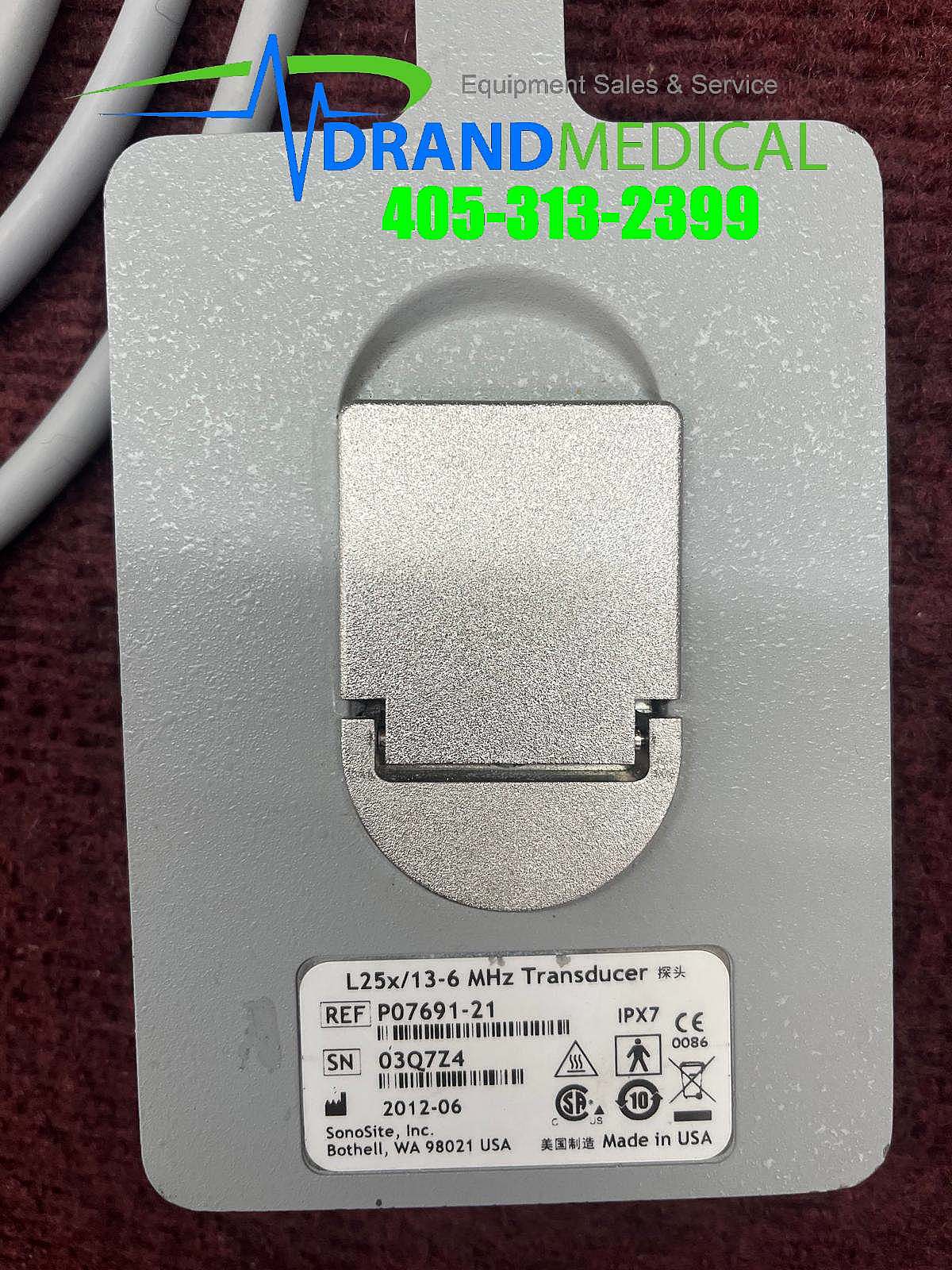 FujiFilm SonoSite P07691-21 L25x/13-6 MHz TRANSDUCER Ultrasound Transducer - Image 4