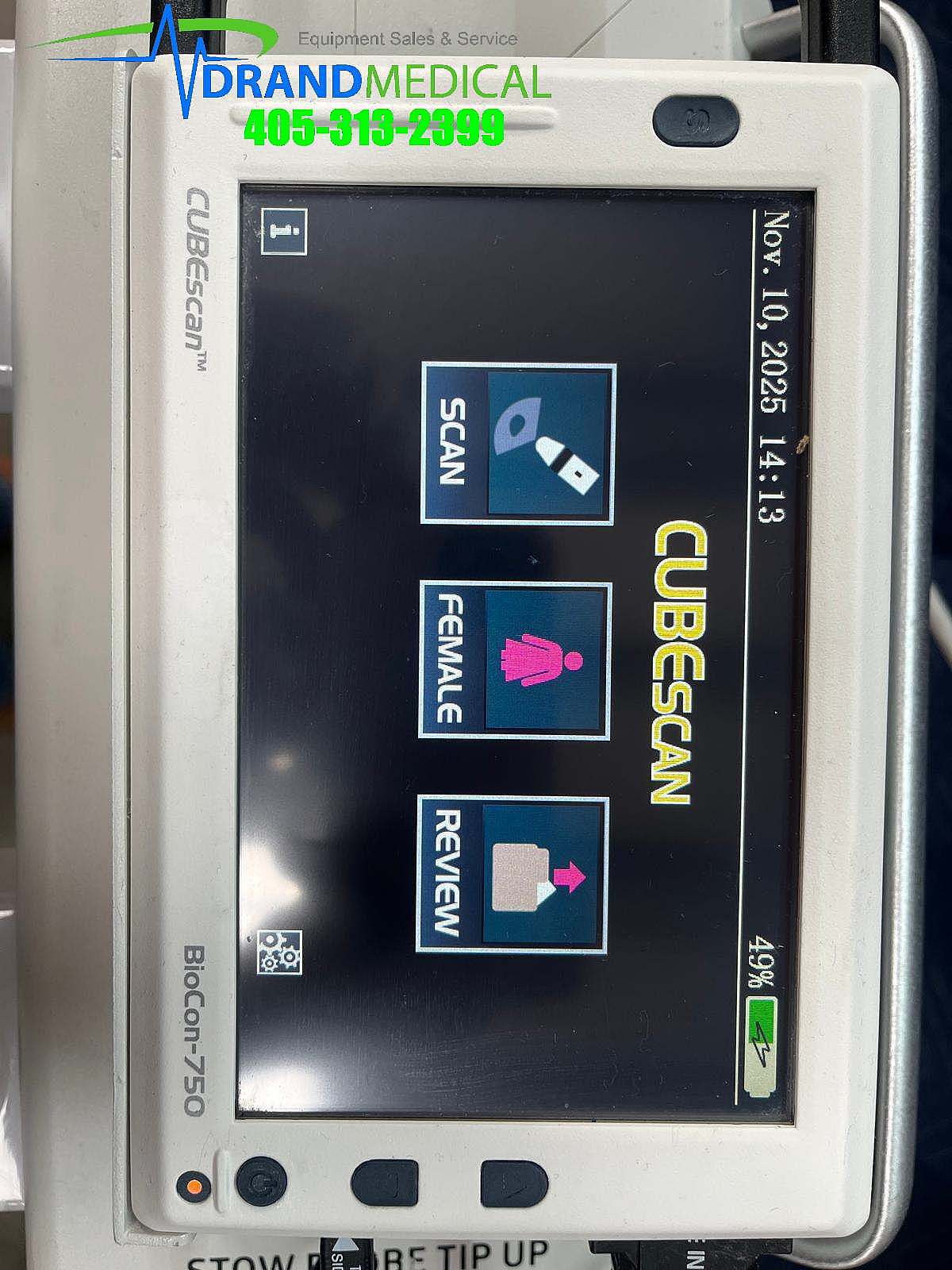 CubeScan BioCon-750 Bladder Scanner With Transducer - Image 8