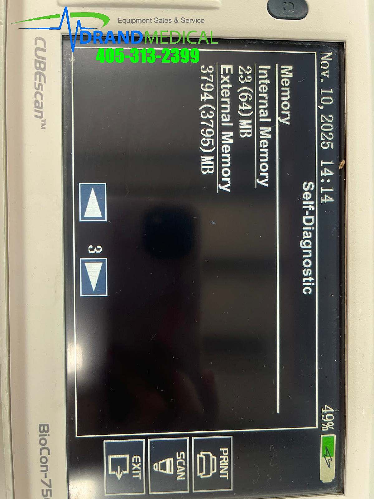 CubeScan BioCon-750 Bladder Scanner With Transducer - Image 11