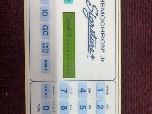 ITC Hemochron Jr. Signature+ Whole Blood Microcoagulation System (With Cord)