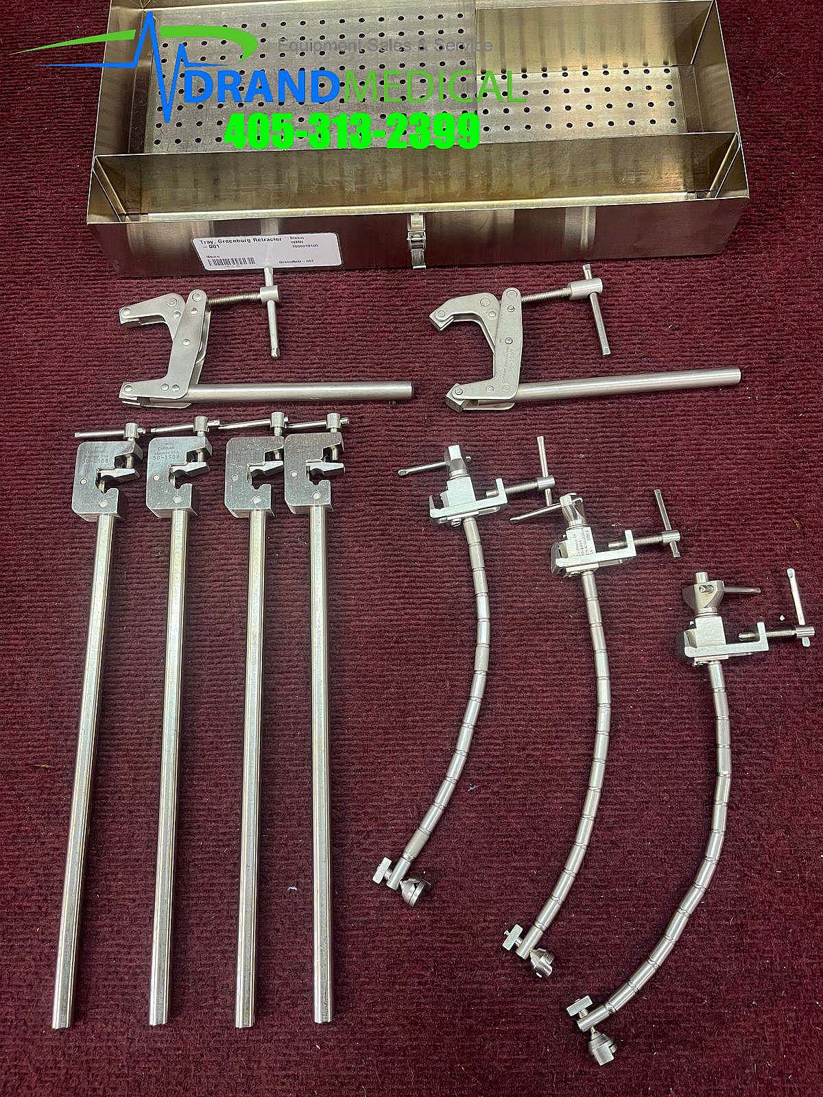 Codman Greenberg Retractor Set | 50-1514 (4-50-1508,3-50-1509,2-50-1507)