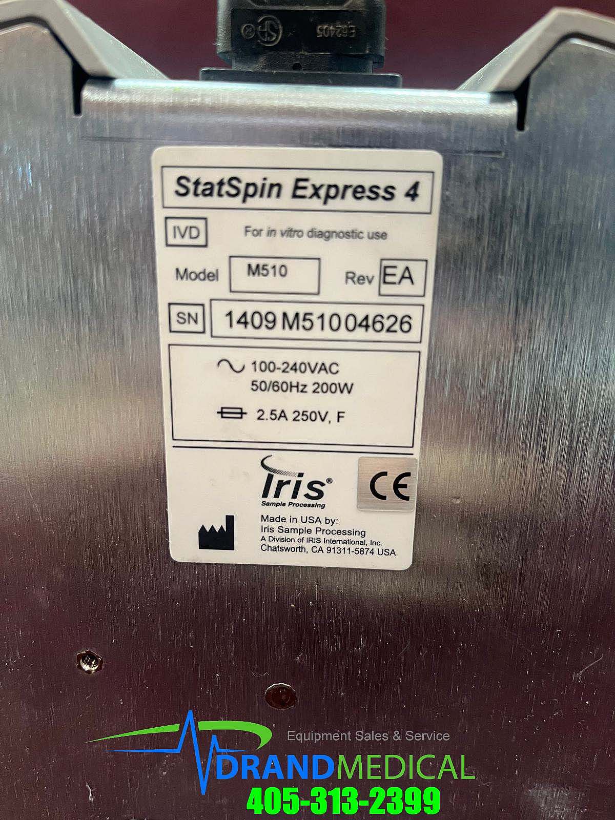 StatSpin Express 4 M510 High-speed horizontal centrifuge - Image 7