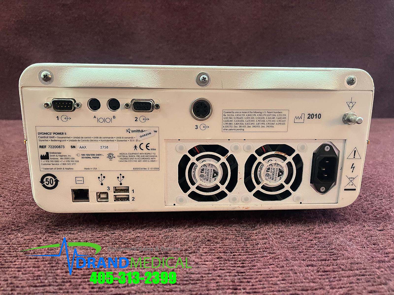 Smith & Nephew DYONICS POWER II CONTROL SYSTEM - Image 5