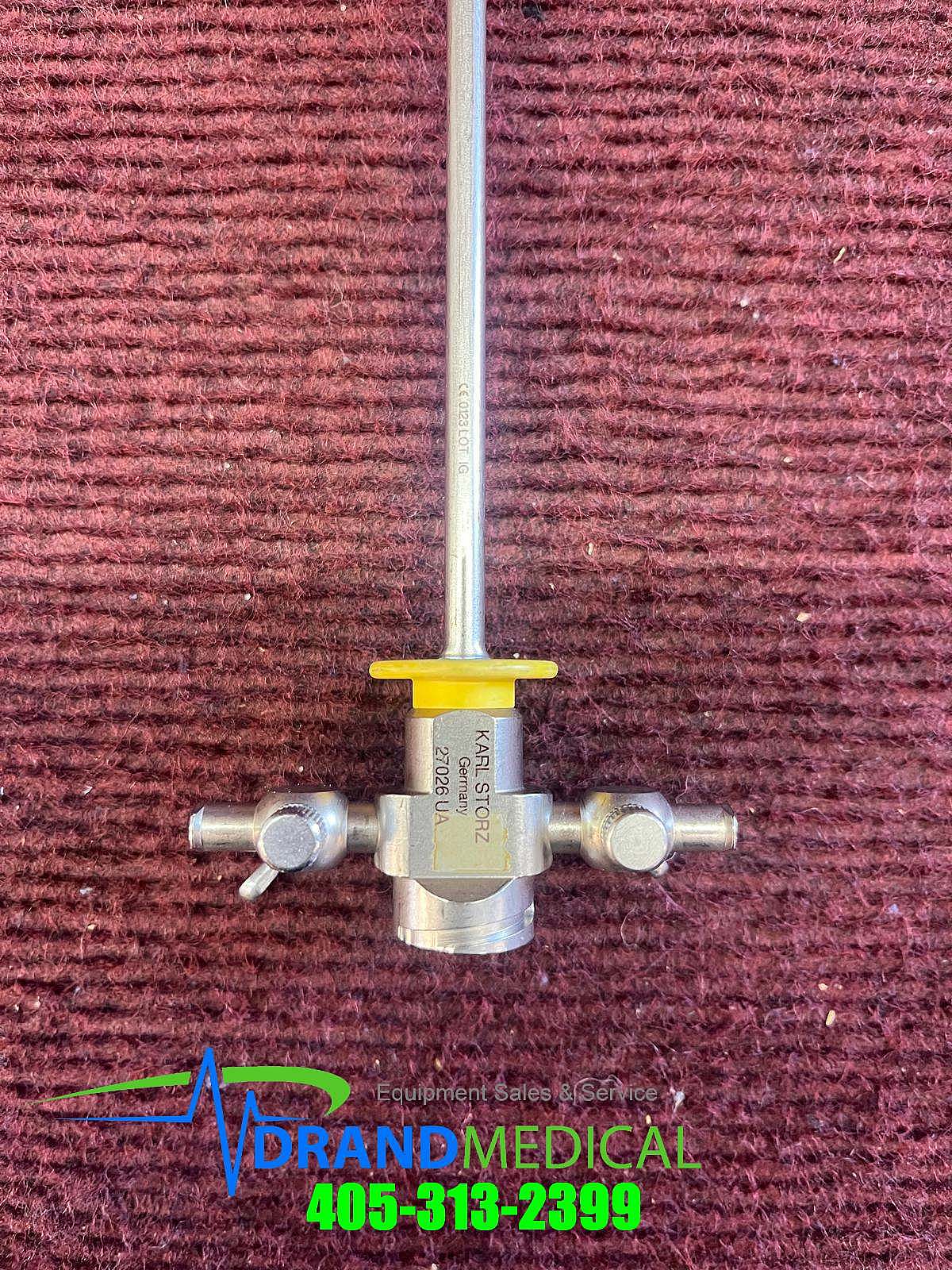 Karl Storz 27026UA 17 Fr Cysto-Urethroscope Sheath - Image 2