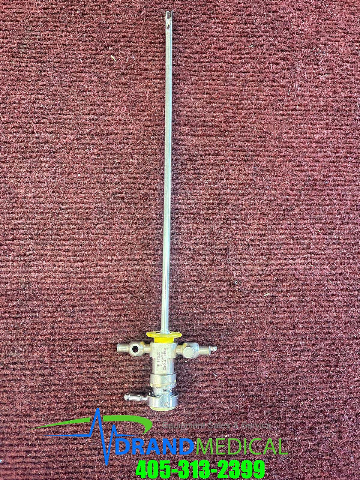 Karl Storz 26026UA- 17Fr Cysto-Urethroscope Sheath & Obturator 27026UO