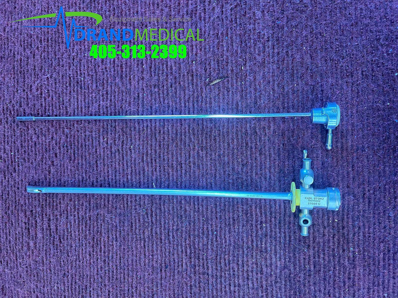 Karl Storz 26026UA- 17Fr Cysto-Urethroscope Sheath & Obturator 27026UO - Image 4