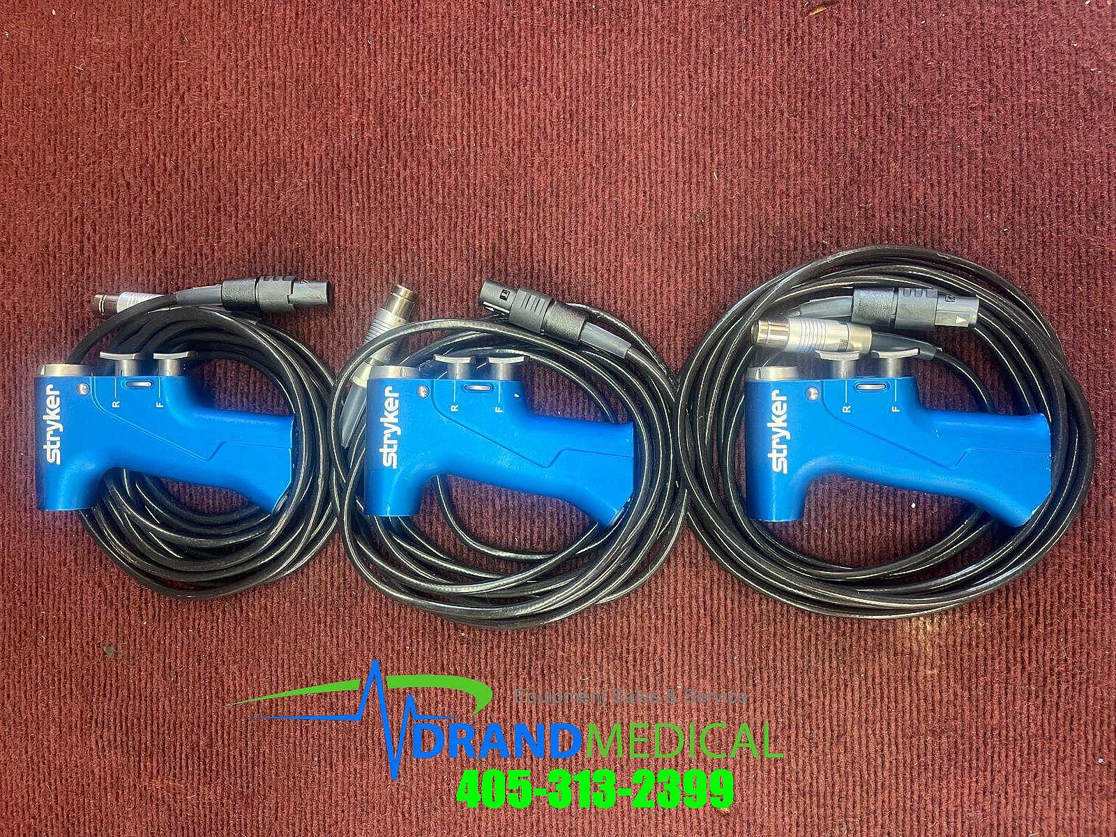 Stryker 6400-099 RemB Electric Wiredriver Handpiece with 5100-4 TPS cable - Image 3