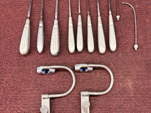 Tonsil & Adenoid Tray 12 Pcs Set Surgical Instruments High Quality
