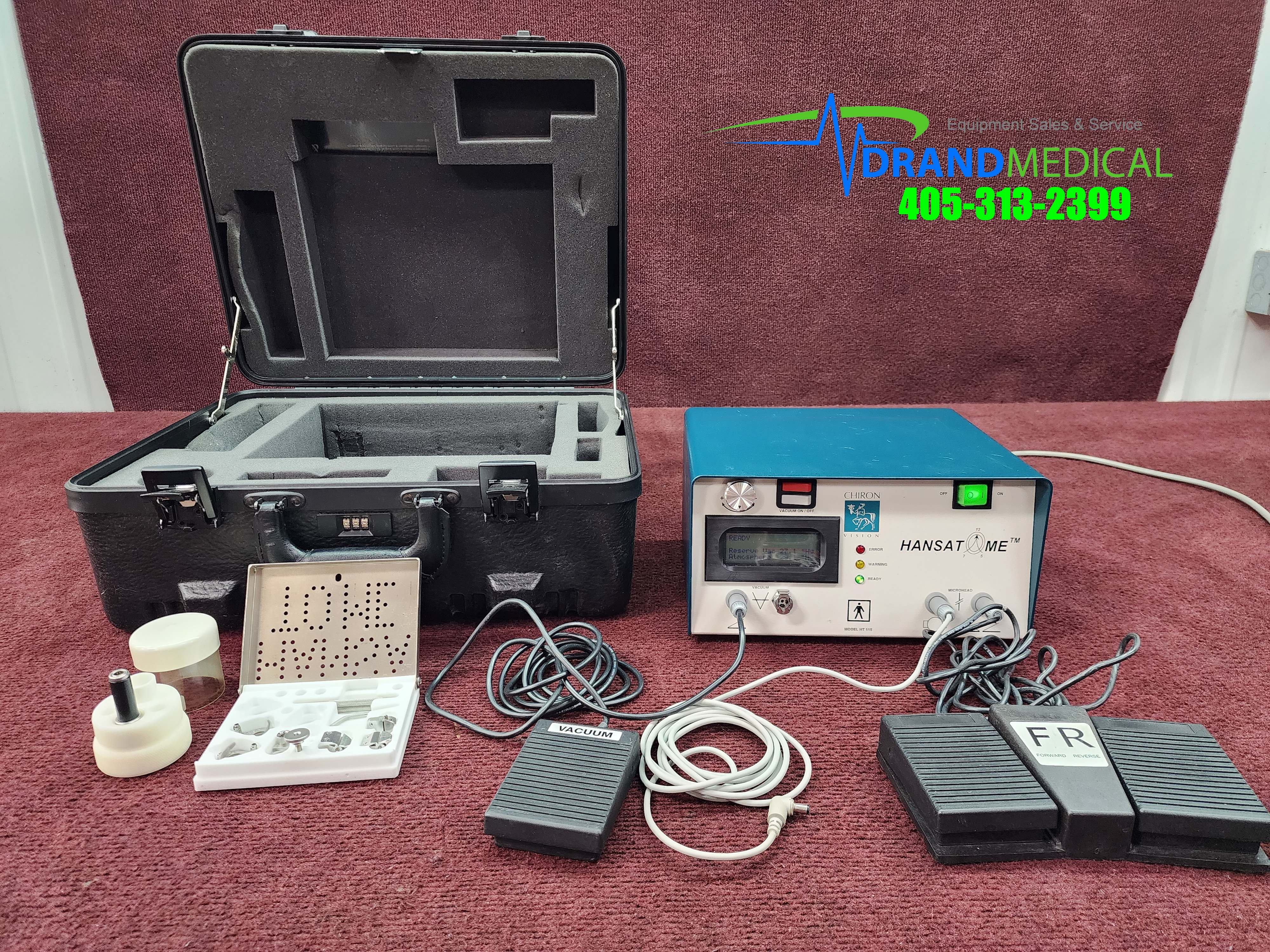 Chiron Vision Bausch and Lomb Hansatome Model HT 115