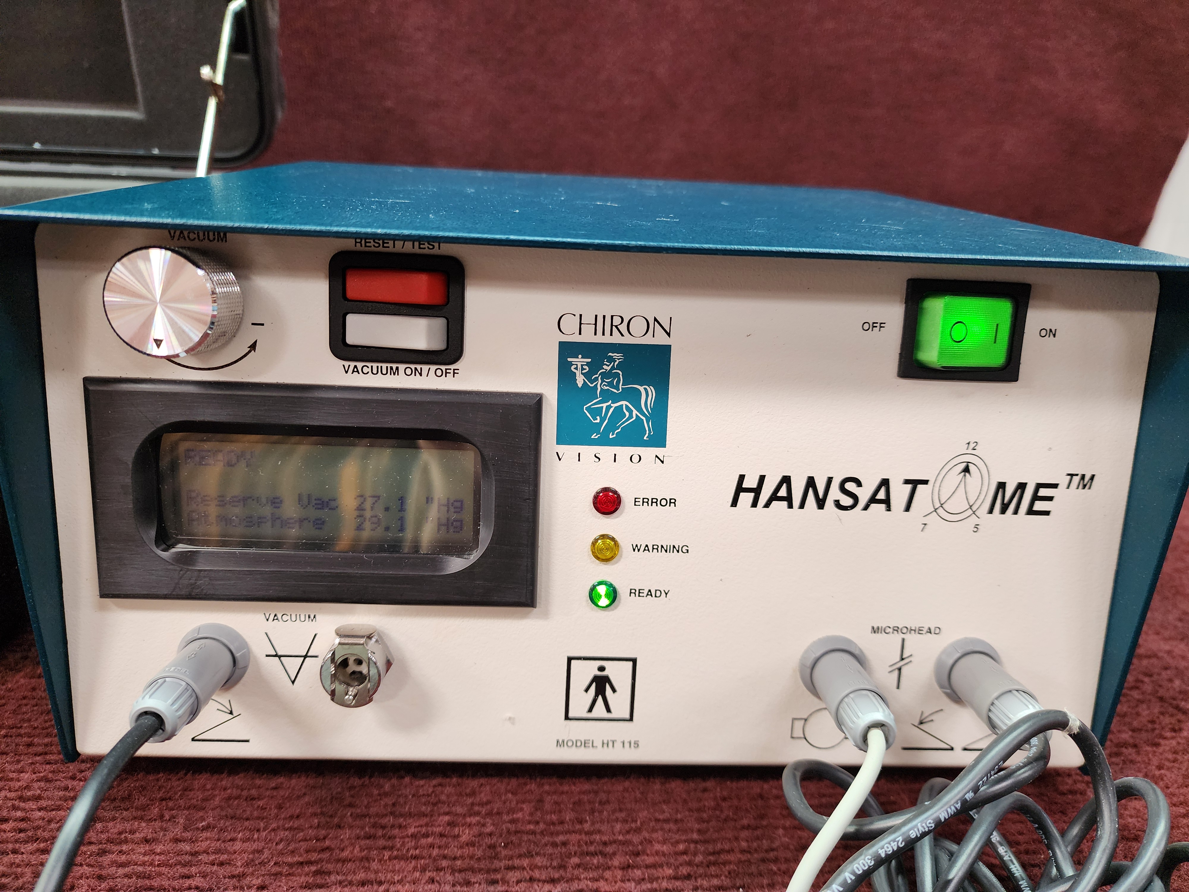 Chiron Vision Bausch and Lomb Hansatome Model HT 115 - Image 4