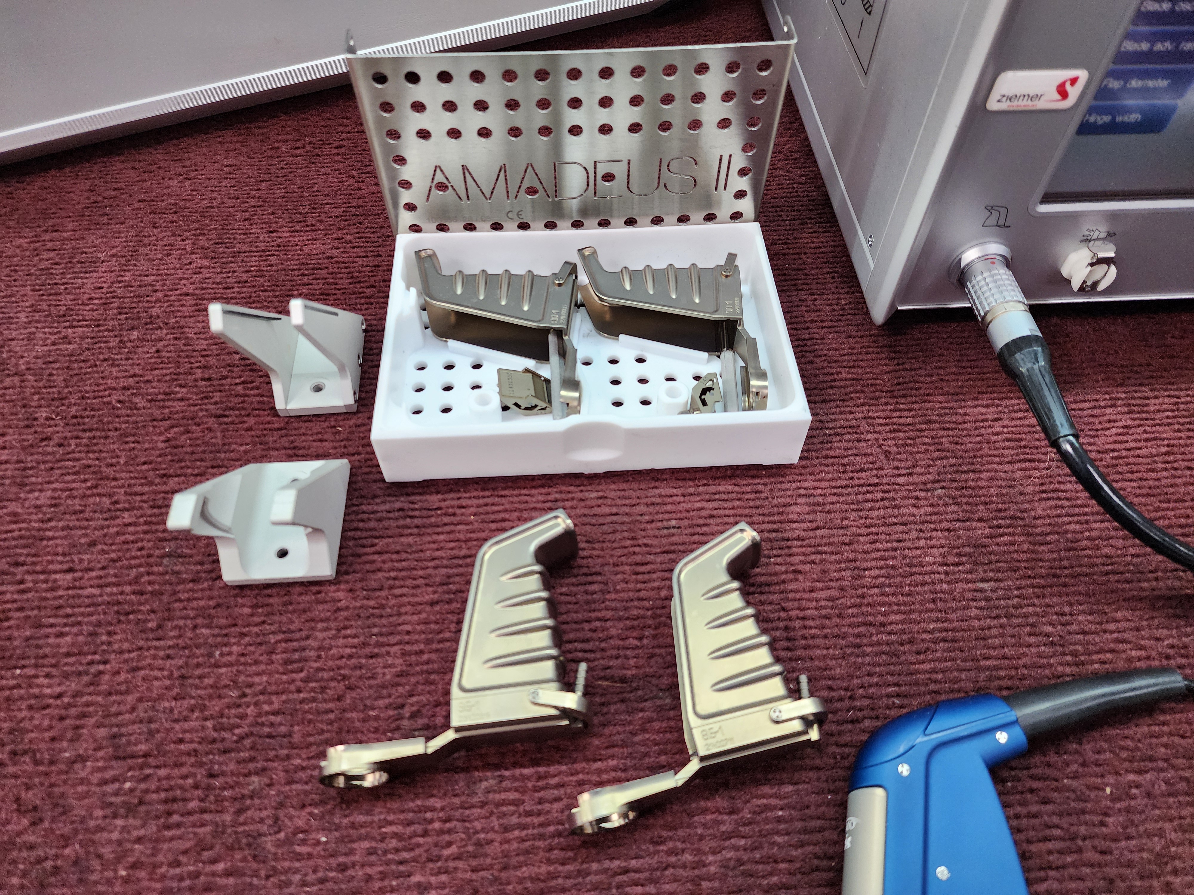 AMO SIS Ziemer Ophthalmology Amadeus II Microkeratome Model MK40 - Image 5