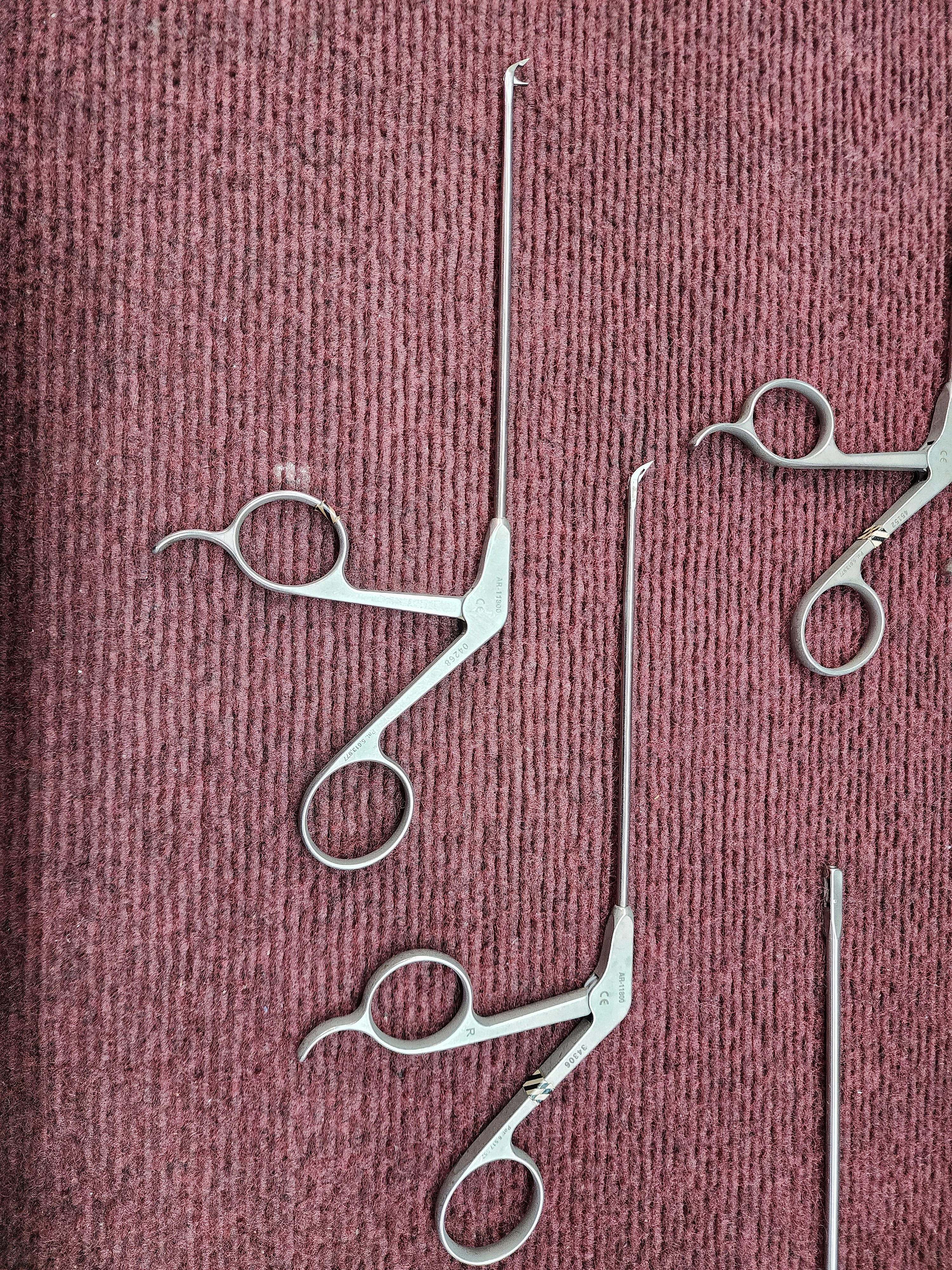 Arthrex Suture Passers Lot of 6 2-AR-12250, AR-11794L, AR-12540, 2-AR-11800 - Image 2