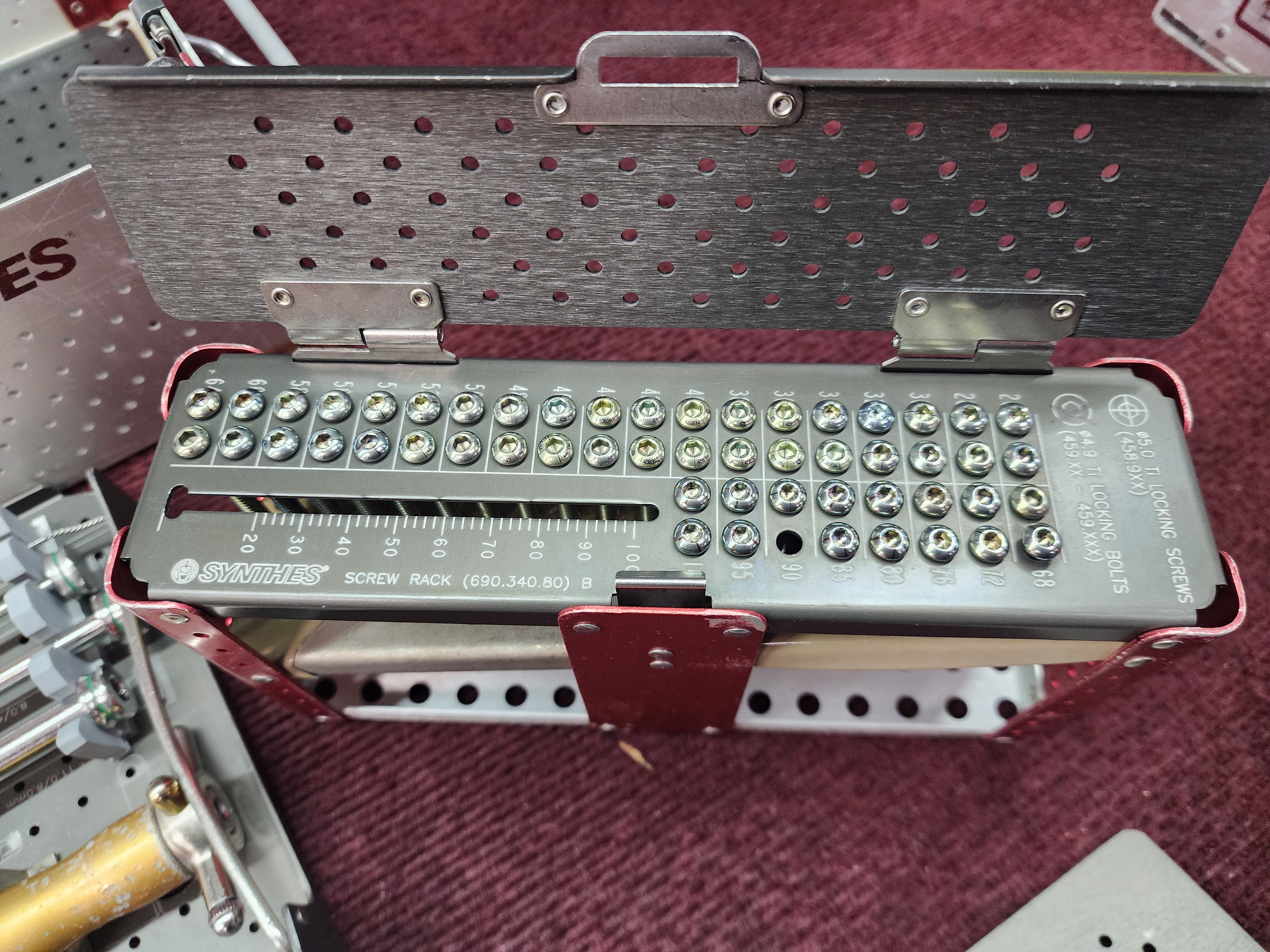 DePuy Titanium Trochanteric Fication Nail Set - Image 4