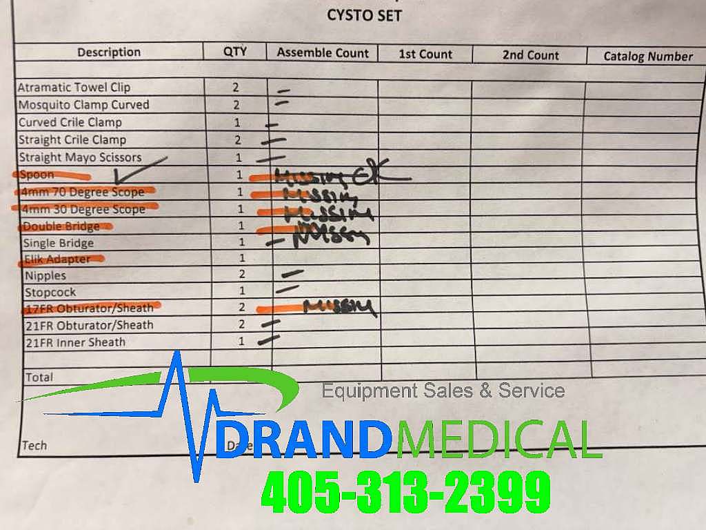 Circon ACMI Surgical Cysto Instrument Set - Image 4