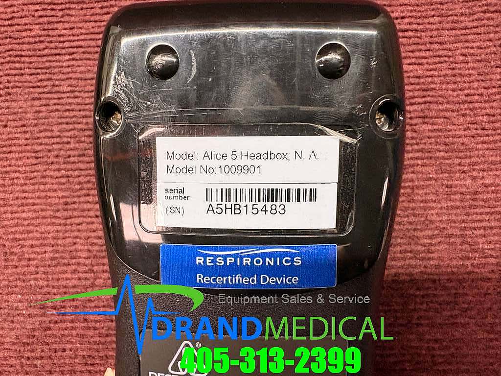 Philips Respironics Alice 5 Headbox unit (B3-2) - Image 4