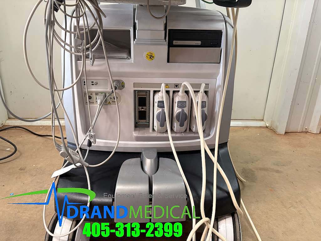 GE Vivid E9 XDclear Cardiac Imaging System W/ M5Sc-D, 4C-D, 9L-D probes - Image 6