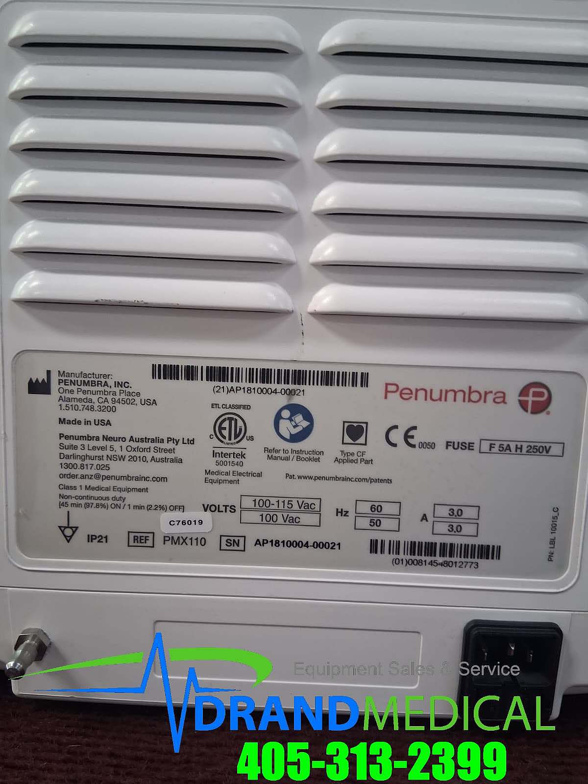 Penumbra PMX110 Max Pump Aspirator - Image 2