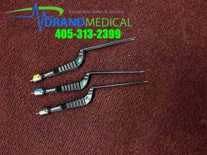 Lot of 3 Stryker SliverGlide pro series 0.7MM Tip 6730-190-007 Bipolar Forceps
