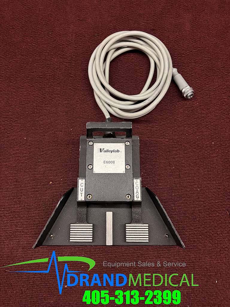 Valleylab Covidien E6008 Electrosurgical Monopolar Footswitch (E5-1)