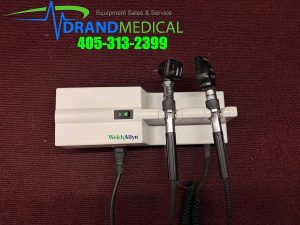 Welch Allyn 767 Wall Transformer with Heads Ophthalmoscope & Otoscope (B5-3)