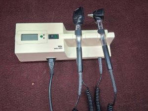 Welch Allyn 767 Wall Transformer with Heads Ophthalmoscope & Otoscope (B5-3)