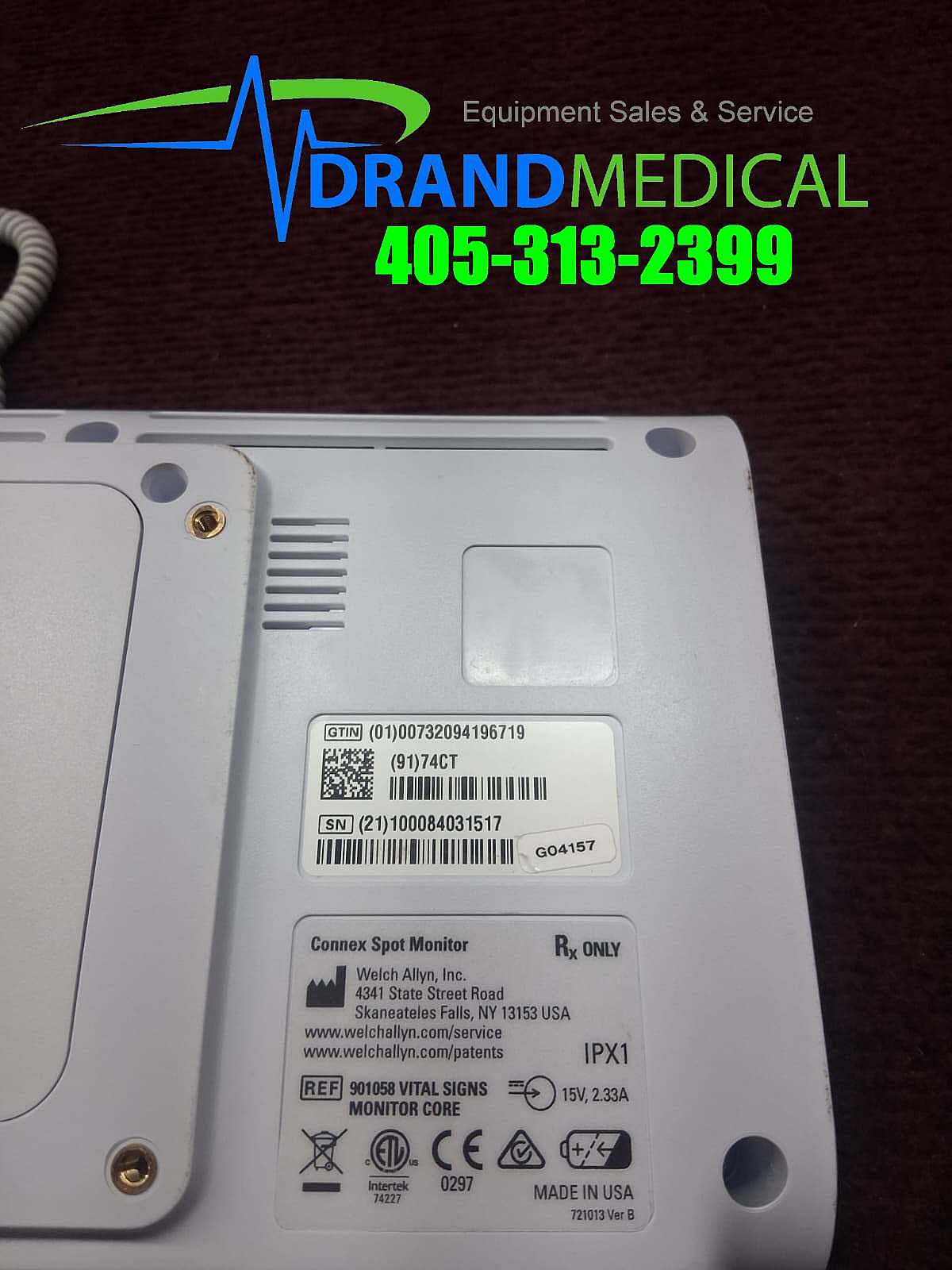 Welch Allyn Connex Spot Medical Patient Vital Signs Monitor(B5-2) - Image 8