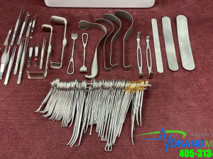 Aesculap Surgical Instrument Set With Tray Aesculap V. Mueller Jarit (E1-4)