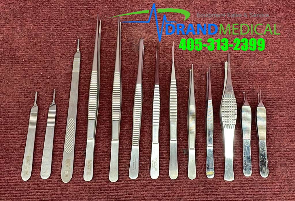 Aesculap Surgical Instrument Set With Tray Aesculap V. Mueller Jarit (E1-4) - Image 10