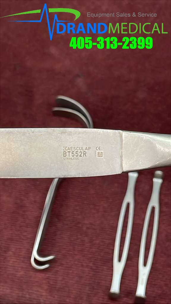 Aesculap Surgical Instrument Set With Tray Aesculap V. Mueller Jarit (E1-4) - Image 3