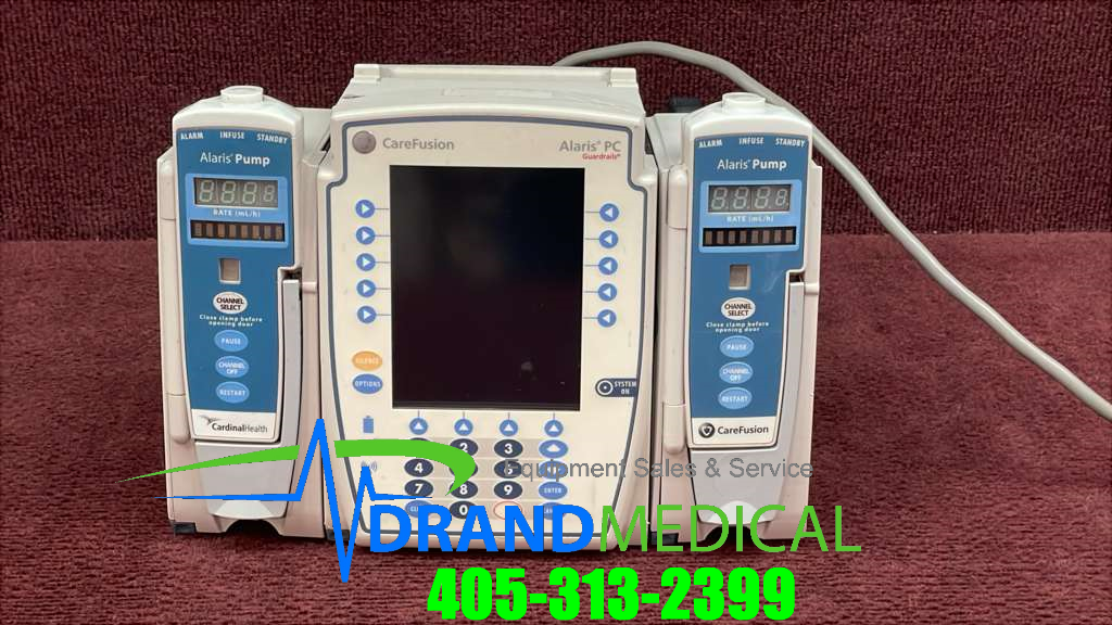 Alaris 8015 with 2 8100 Modules