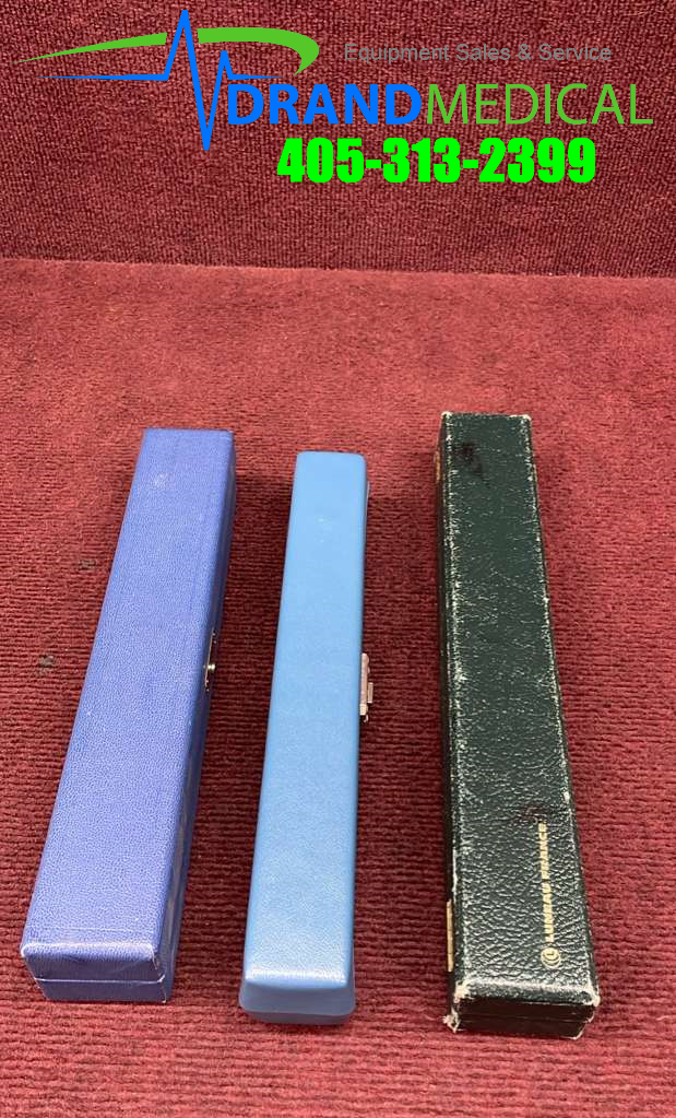 Lot of 3 Berens Instrument Prism by Gulden Ophthalmic W/ Case (G2-2) - Image 7