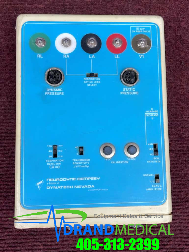 Dynatech Model 212B Neurodyne-Dempsey ECG Complex, Respiration, Blood Pressure