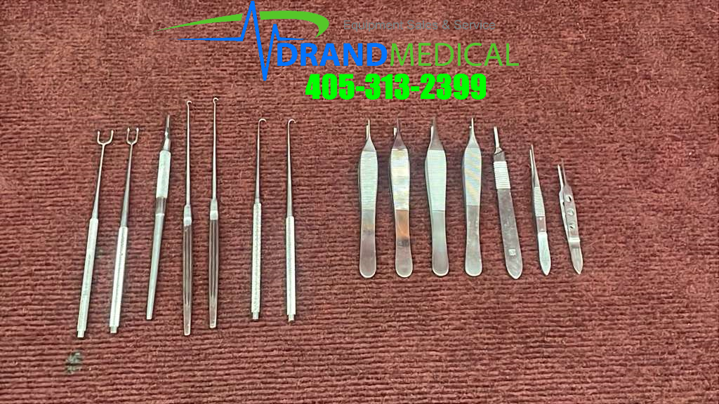 ENT Surgical Instruments Set V. Mueller Jarit Xomed
