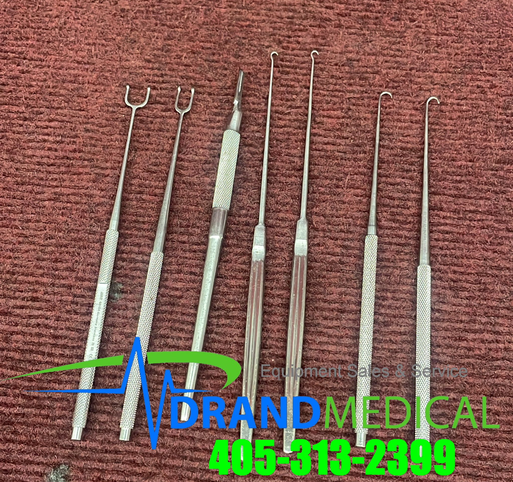 ENT Surgical Instruments Set V. Mueller Jarit Xomed - Image 3