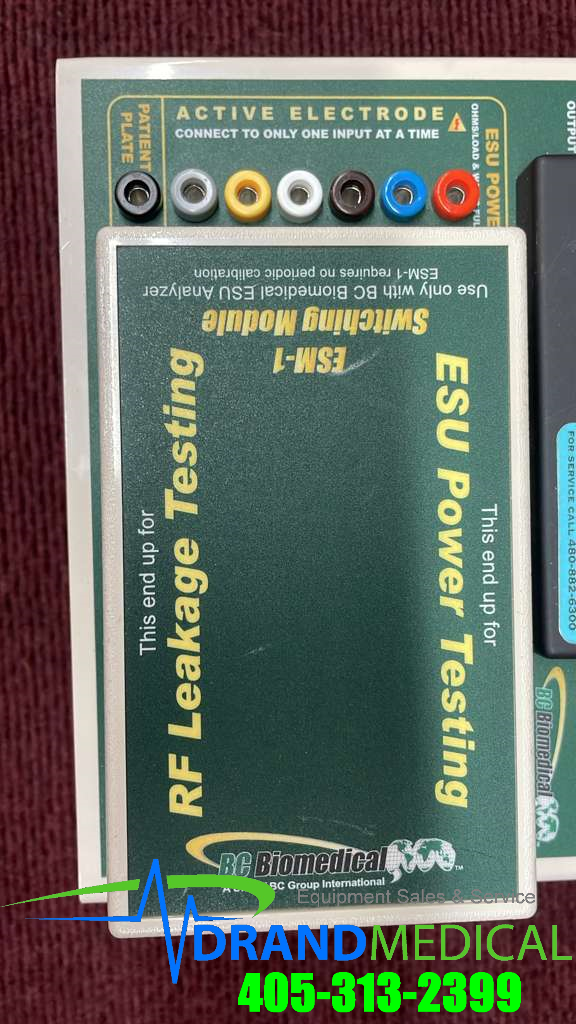 BC Biomedical ESU-2000A Electrosurgery Unit Analyzer(F2-2) - Image 7