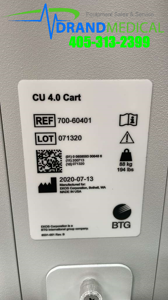 Boston Scientific 600-40500 EKOS Control Unit 4.0 Endovascular System - Image 6
