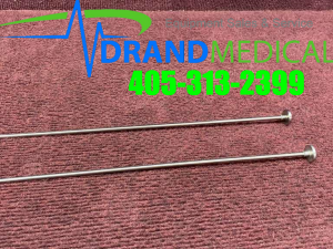 Lot of 2 Karl Storz 270210 Hysteroscope Obturator; 4mm Diameter; 31cm Length