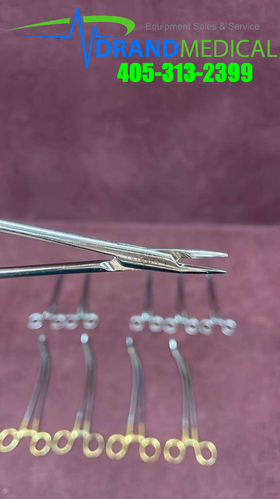Lot of 10 Scanlan Needle Holders 6- 6006-36 4- 6006-16 - Image 5