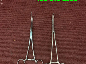 Lot of 2 Jarit forceps
