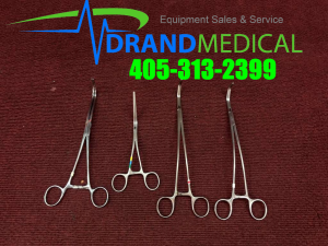 Lot of 4 Jarit forceps