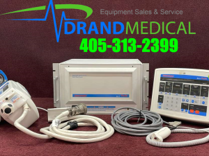 Medrad Mark V PROVIS Dual Head Contrast Injection System Injector w/ Console