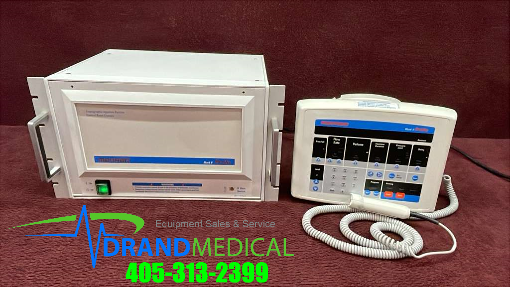 Medrad Mark V PROVIS Dual Head Contrast Injection System Injector w/ Console - Image 2