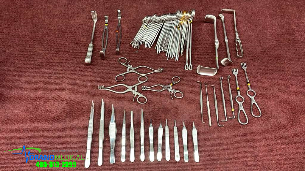 Jarit Codman V Mueller Pilling & KLS Martin Instrument Tray for minor Procedures