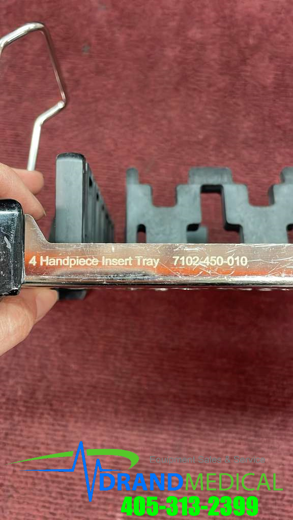 Stryker system 7 - 4 hand piece insert tray, 7102-450-010 - Image 3