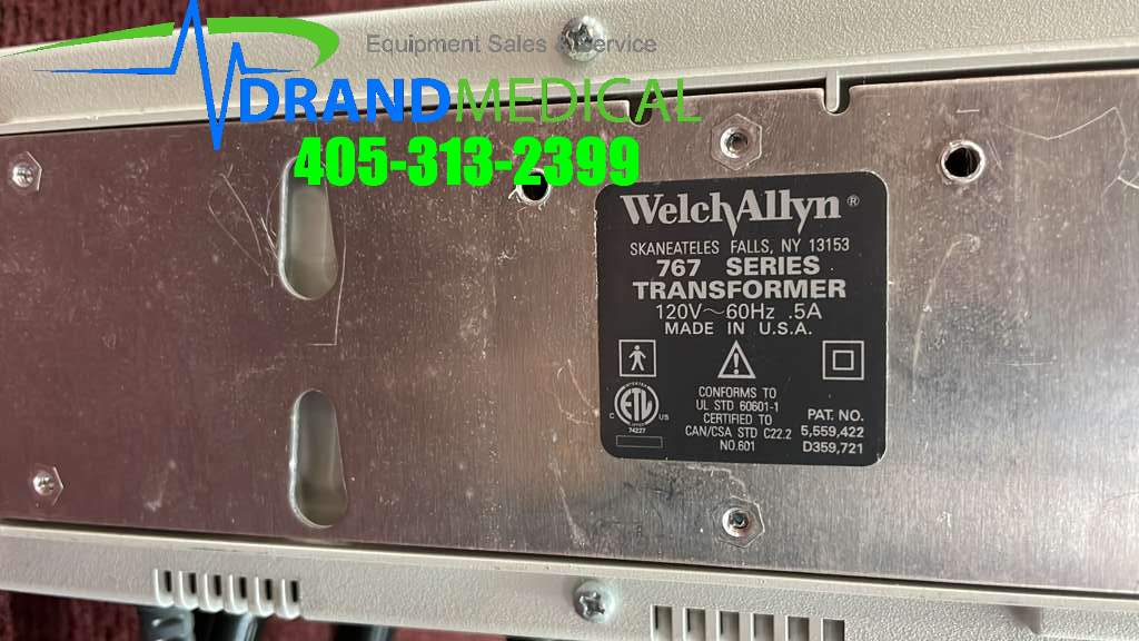 Welch Allyn 767 Series Wall Transformer with Heads - Image 7