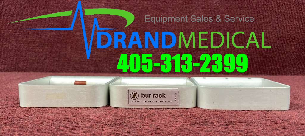 Lot of 3 Zimmer Surgical Bur Rack - Image 2