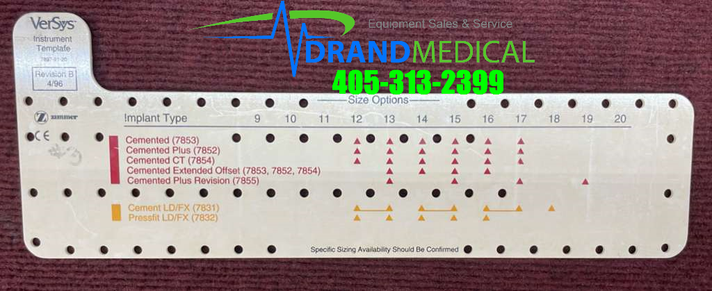 Zimmer Hip Versys Fracture Tray Set (E1-4) - Image 5