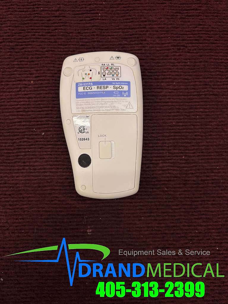 Nihon Kohden ZM-531PA ECG RESP SpO2 - Image 2