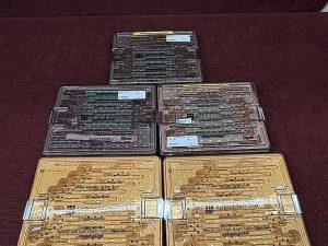 Lot of 5 St. Jude Medical 3-TF2000 valve sizers 2-B1000 Biocor & Epic Heart Valve (E1-4)