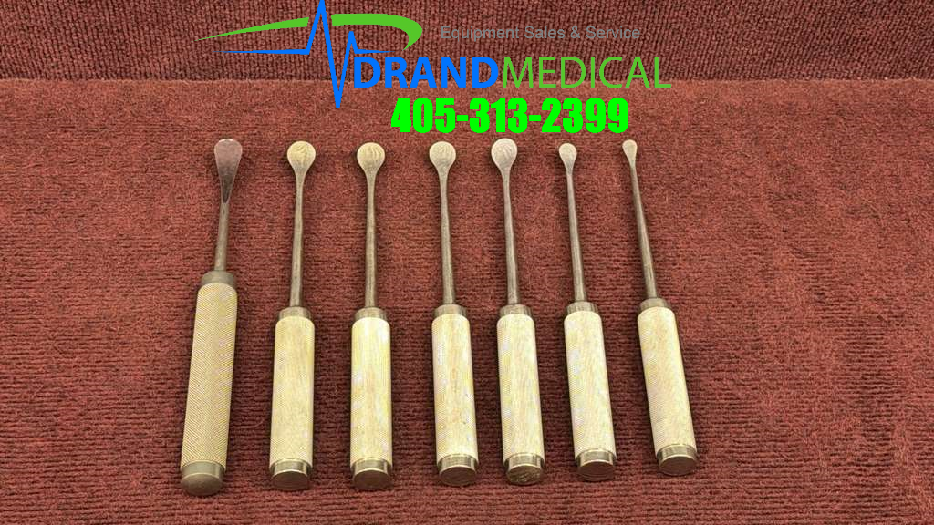 Aesculap FK148R, 4-MD647, MD646 and MD645 Curette